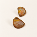 Handmade pink polymer clay earrings by ToBe – photo 3